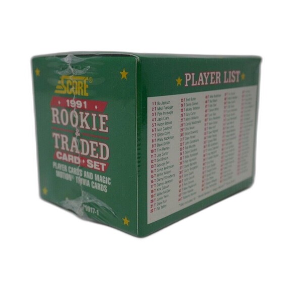 Score 1991 Rookie & Traded Card Set Lot of 5 Boxes SEALED